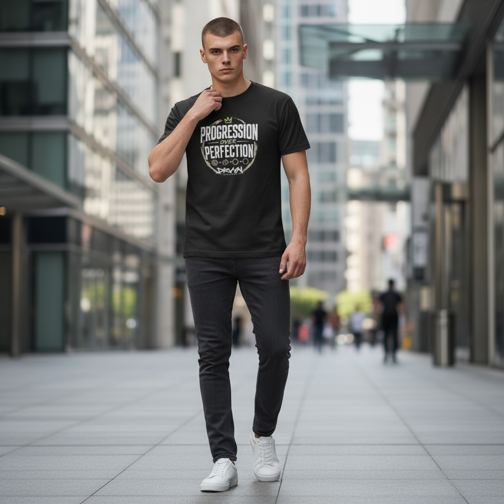 Progression Over Perfection Tee