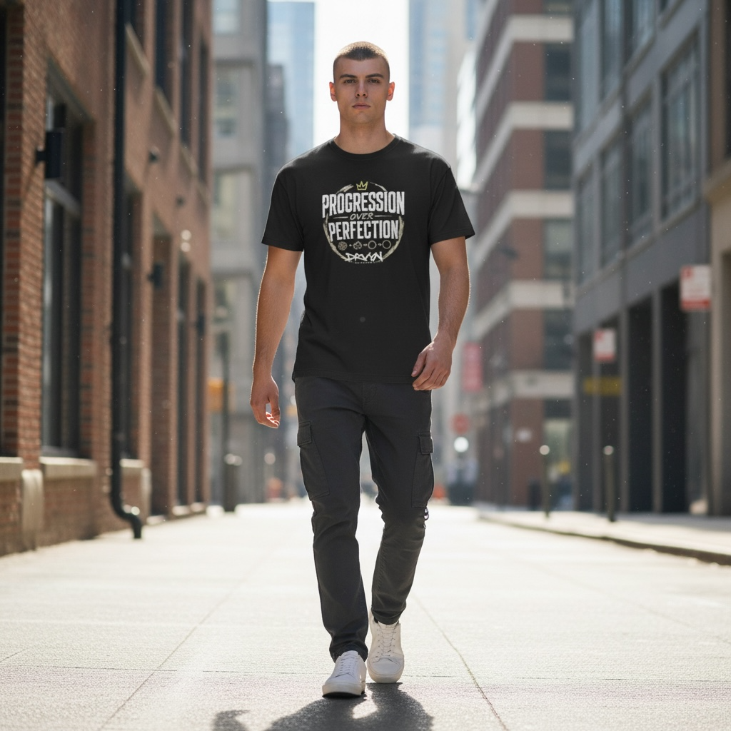 Progression Over Perfection Tee